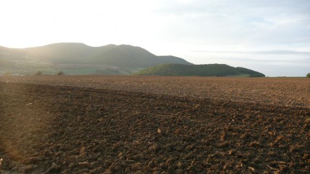 Orná pôda-pohľad na Drietomu